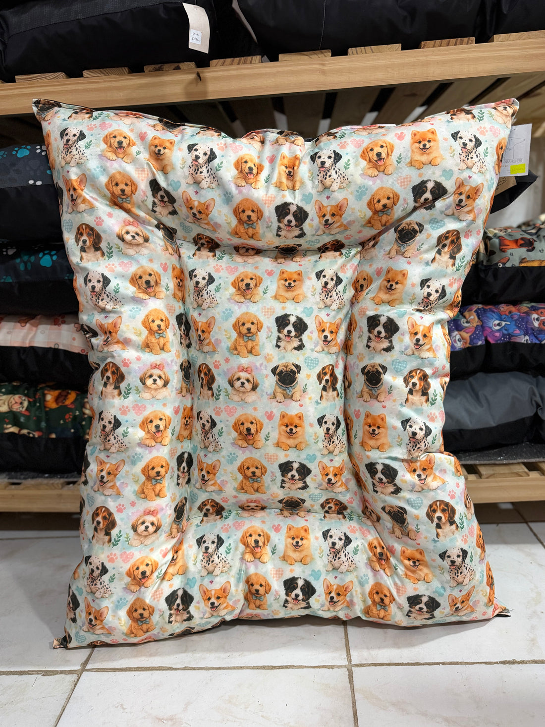 Cucha Antidesgarro Perritos 90x70
