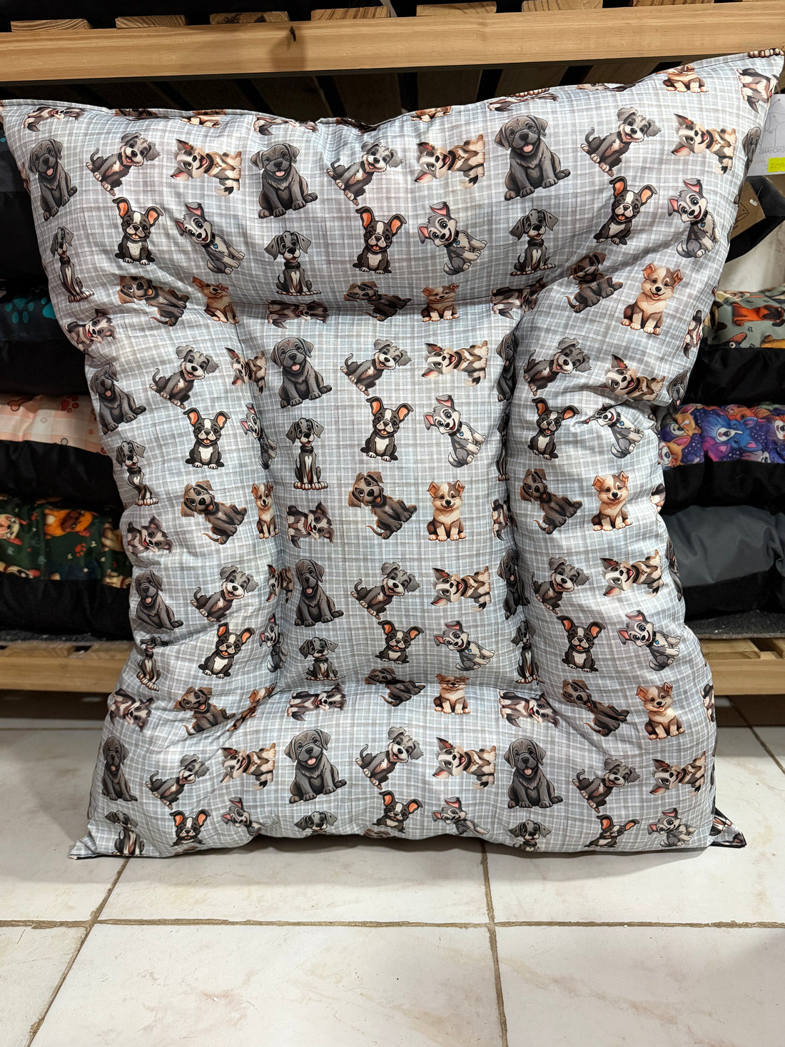 Cucha Antidesgarro Perritos 90x70