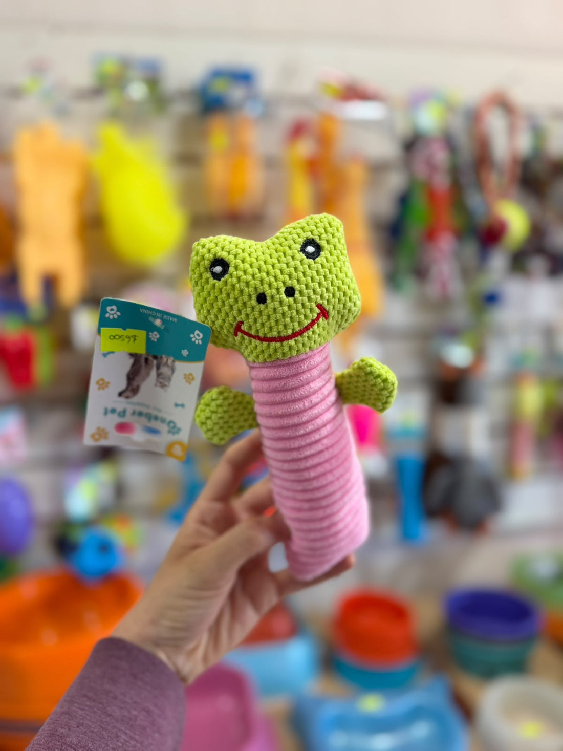 Rana de Peluche