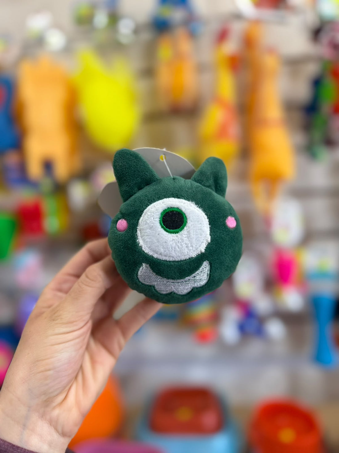 Monstruo Verde de Peluche