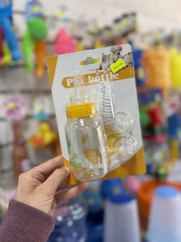Mamadera Pet Bottle amarilla