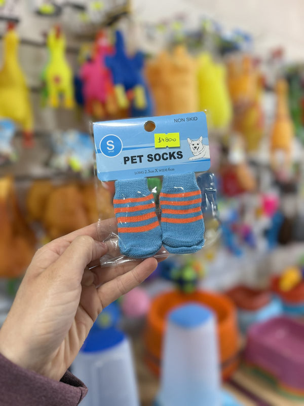 Medias para mascotas Pet Socks rayas talle S