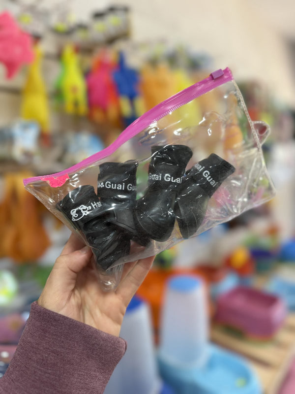 Botitas de silicona negras